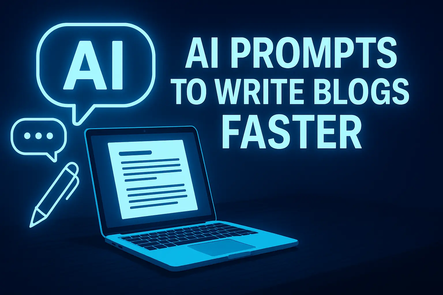 AI Prompts to Write Blogs Faster