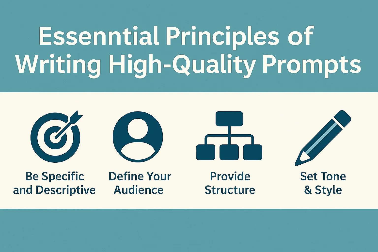 Essential Principles of Writing High-Quality Prompts
