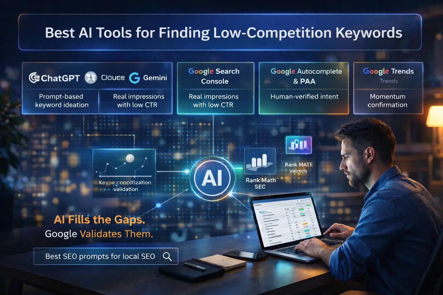 Best AI Tools for Finding Low-Competition Keywords
