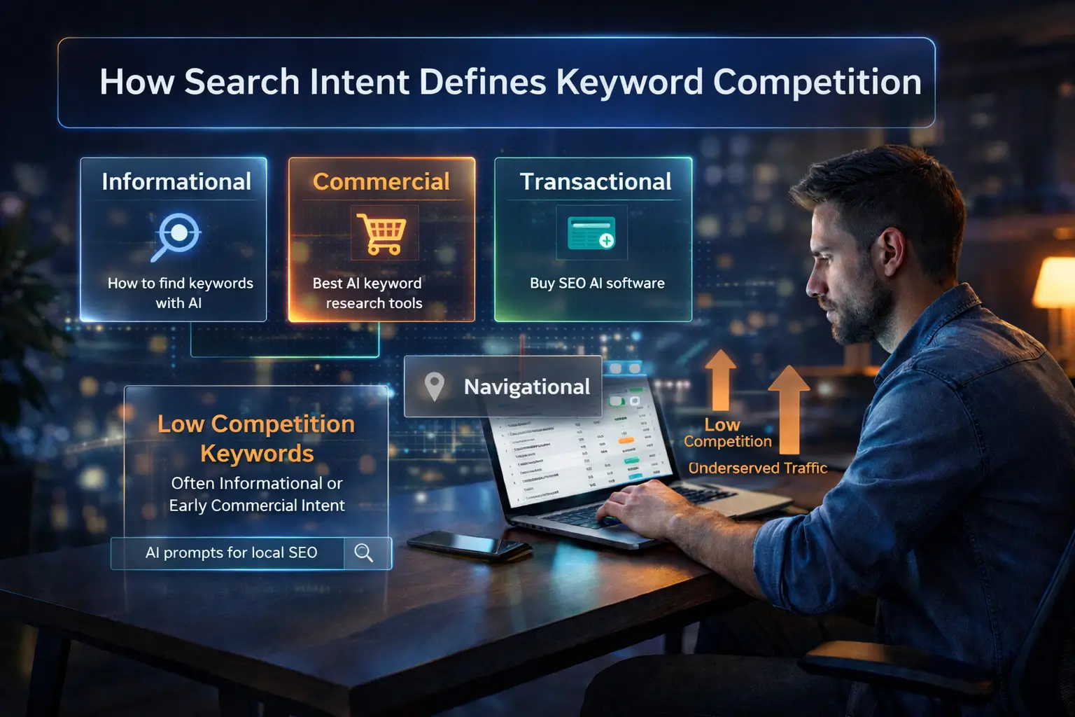 How Search Intent Defines Keyword Competition