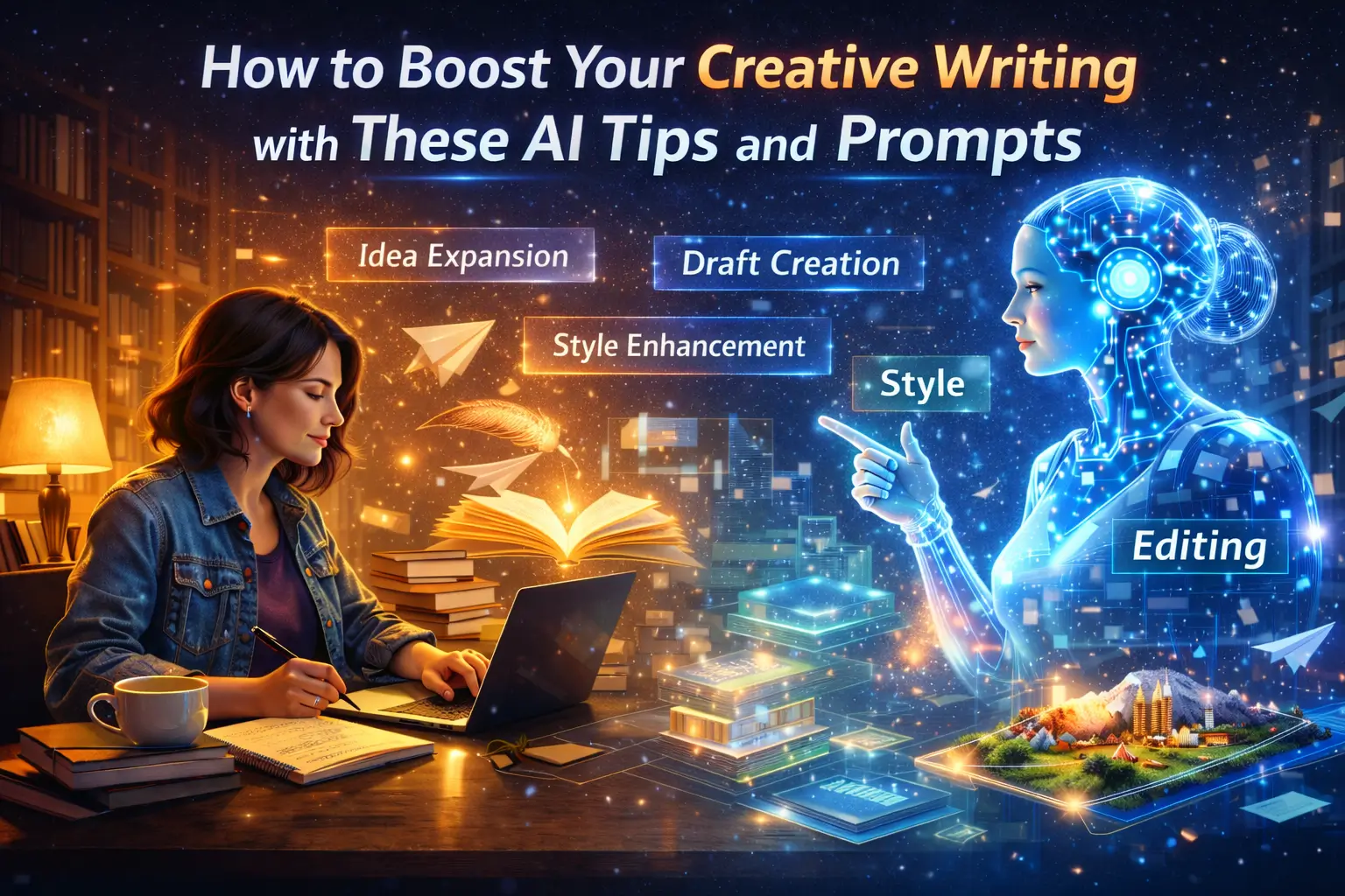How to Boost Your Creative Writing with These AI Tips and Prompts