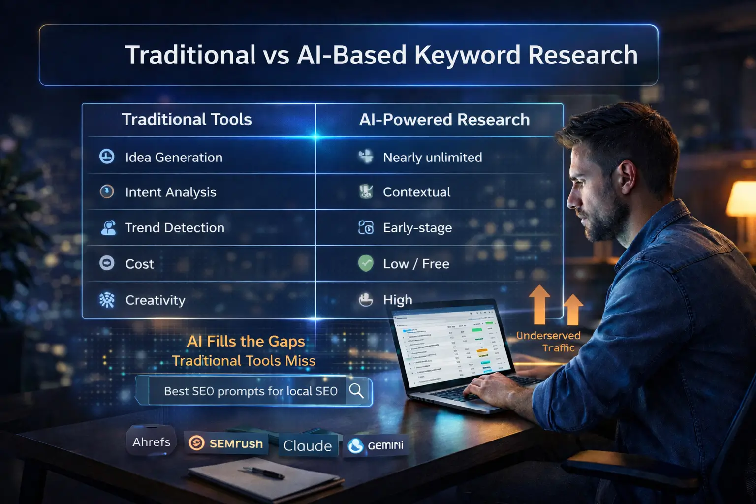 Traditional vs AI-Based Keyword Research