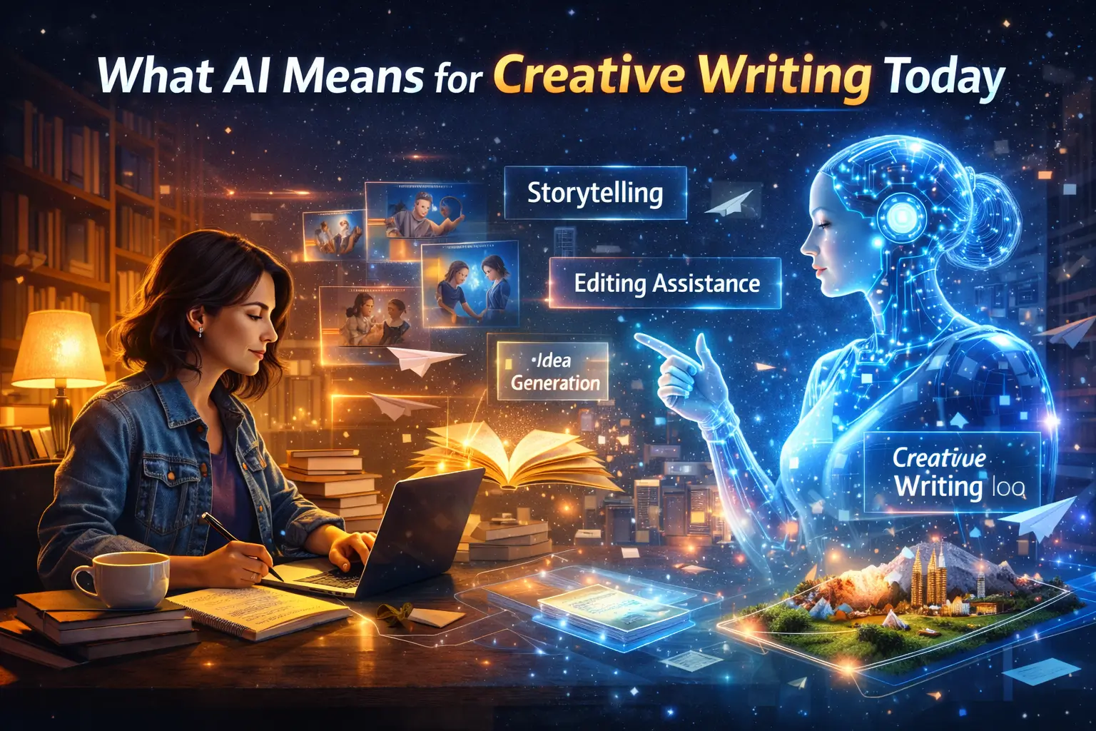 What AI Means for Creative Writing Today