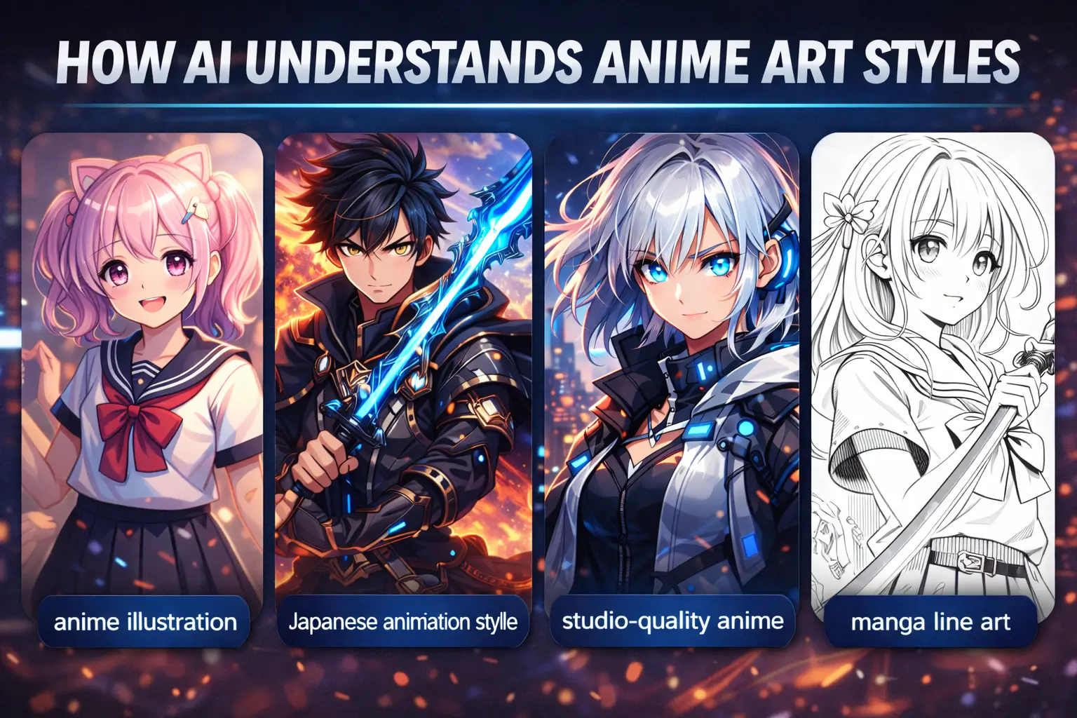 How AI Understands Anime Art Styles