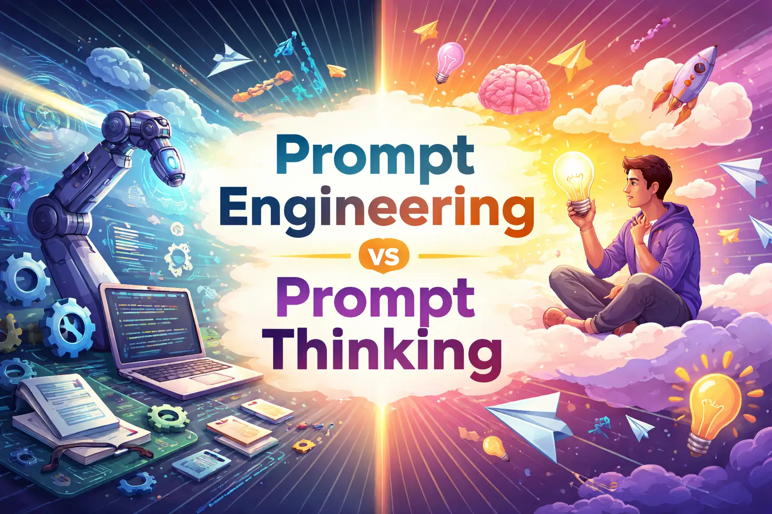 Prompt Engineering vs Prompt Thinking