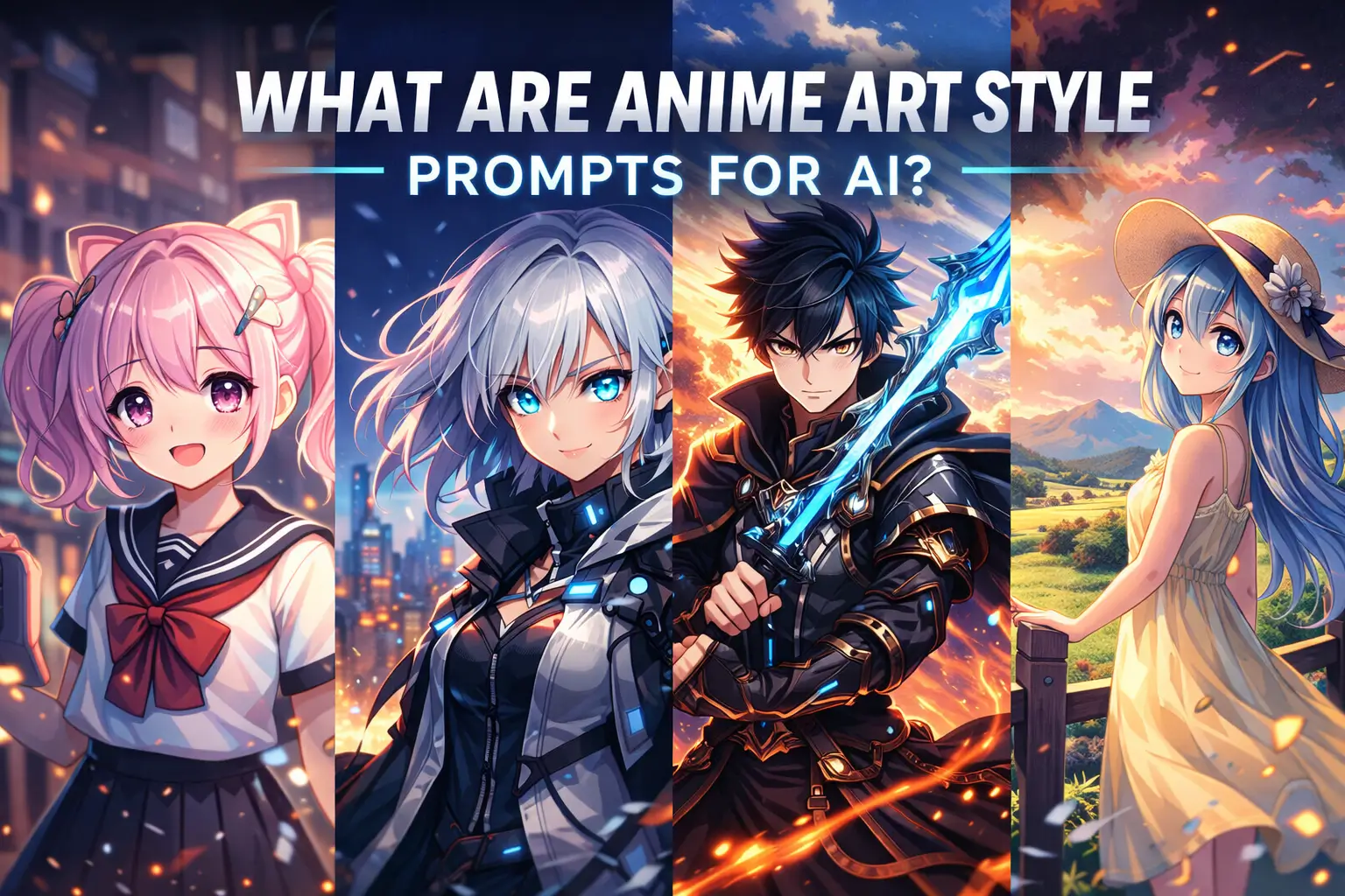 What Are Anime Art Style Prompts for AI?
