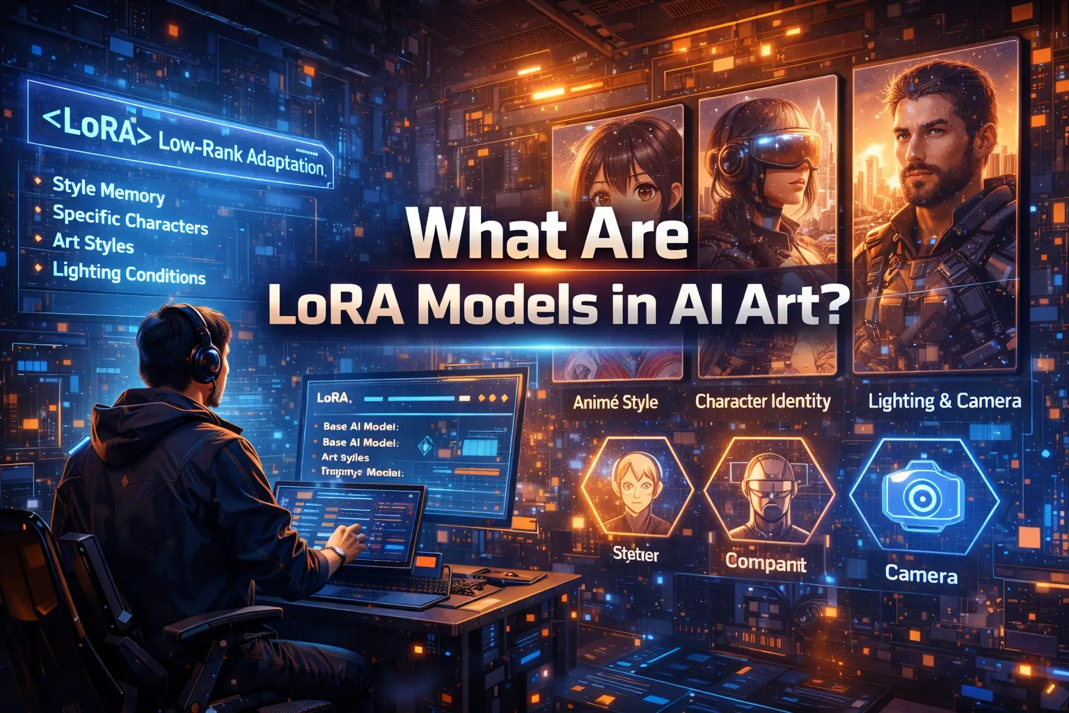 What Are LoRA Models in AI Art