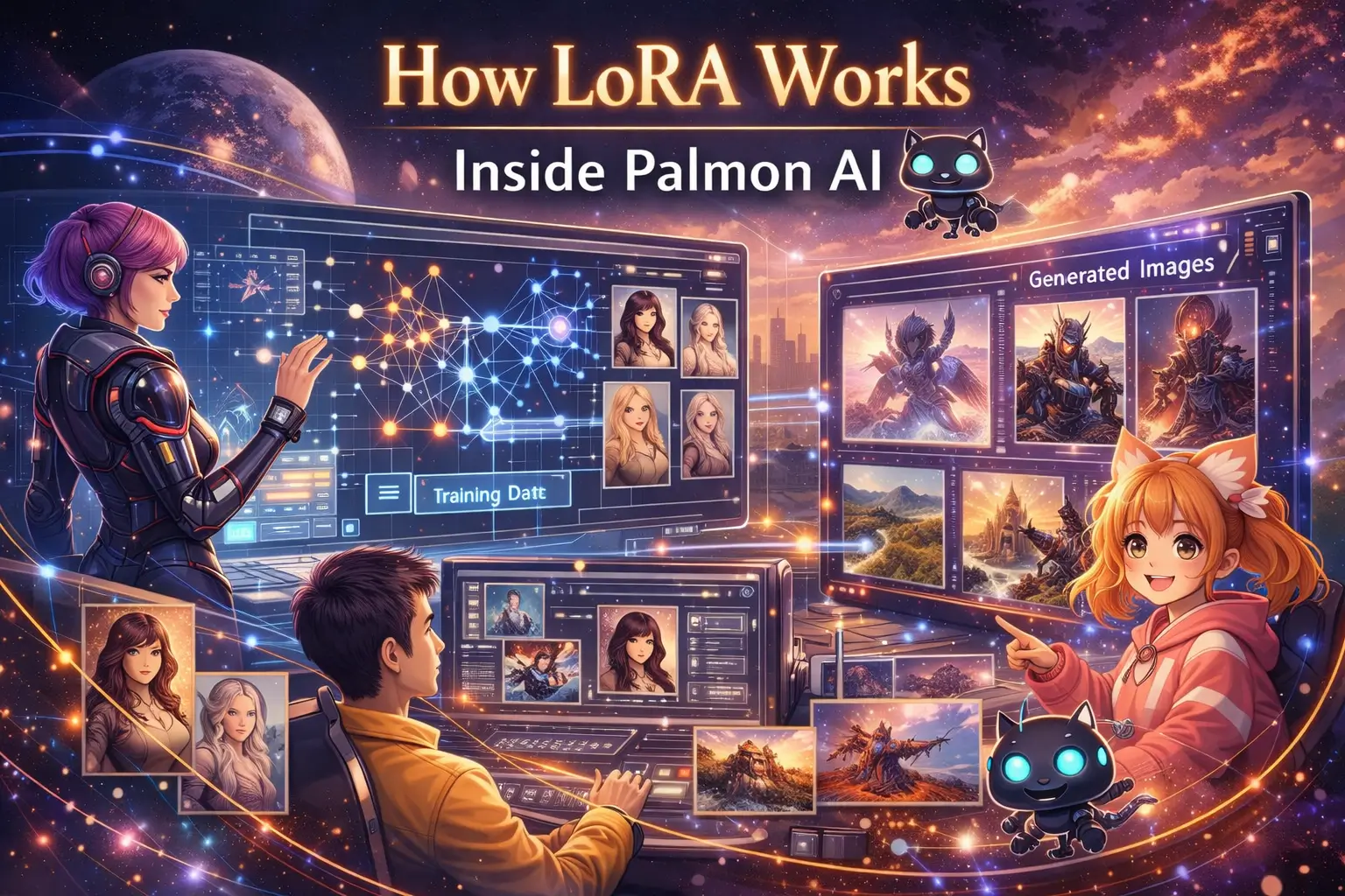 How LoRA powers futuristic imaginations