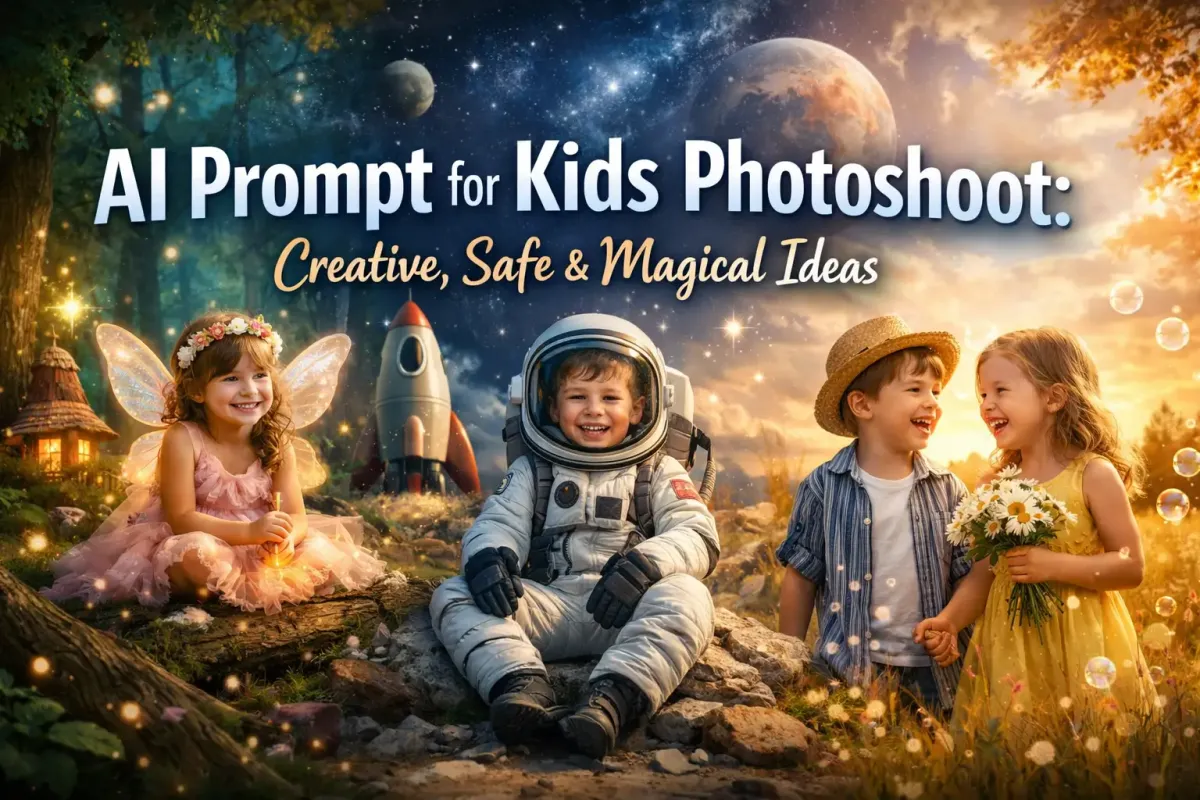 AI Prompt for Kids Photoshoot