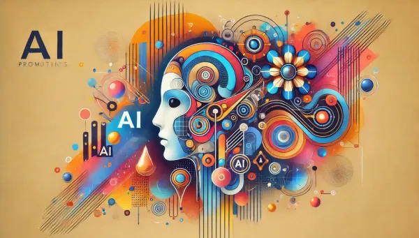 AI-generated graphic design created using powerful AI prompts