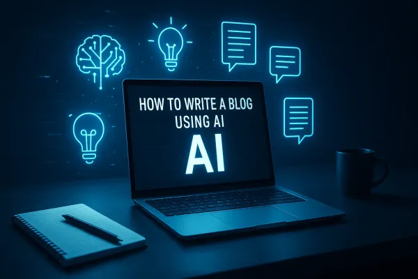How to Write a Blog Using AI in 30 Minutes