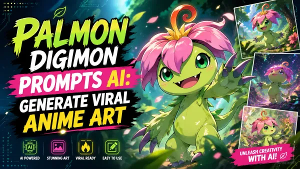 Palmon Digimon Prompts AI